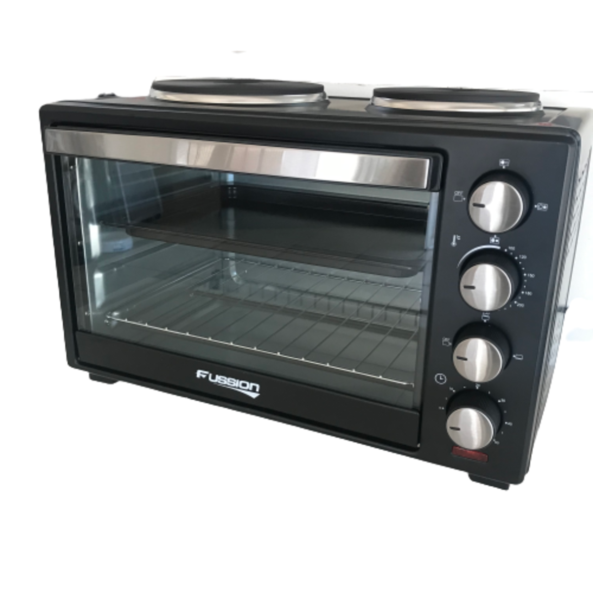 Fussion 3200Watts Electric oven with 2 Plate Stove (32L)